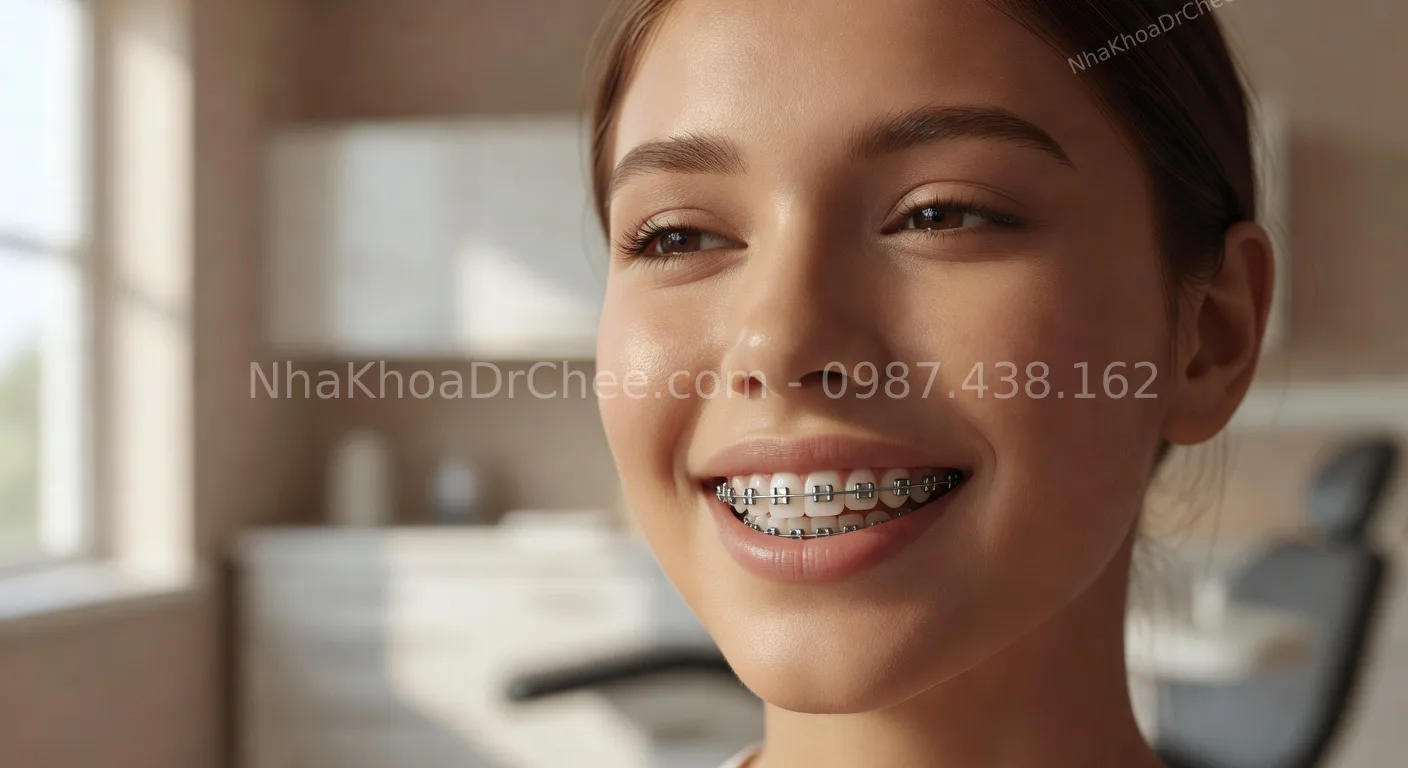niềng răng mắc cài có đau không