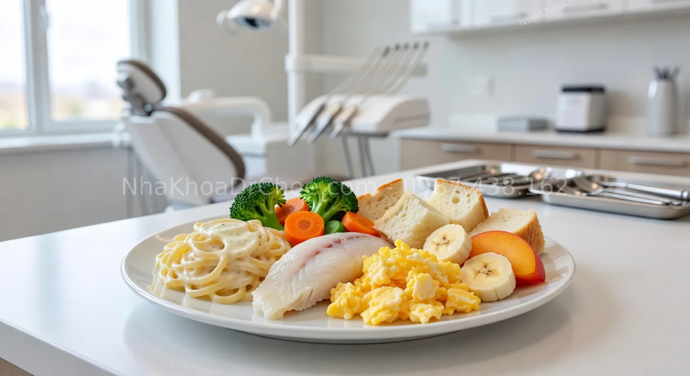 thức ăn khi niềng răng